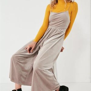 Urban Outfitters Velvet Jumpsuit
